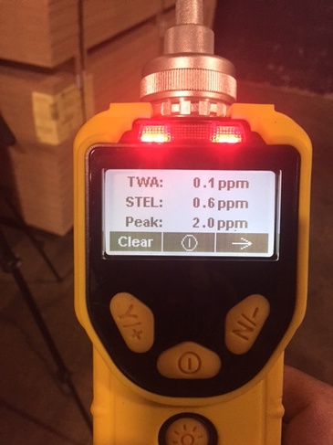 Air quality testing  formaldehyde