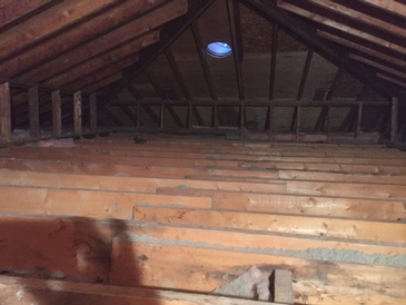 Attic progress